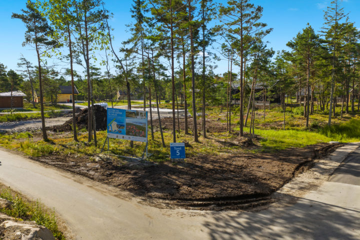 Siste tomten igjen på Slevik Hyttepark